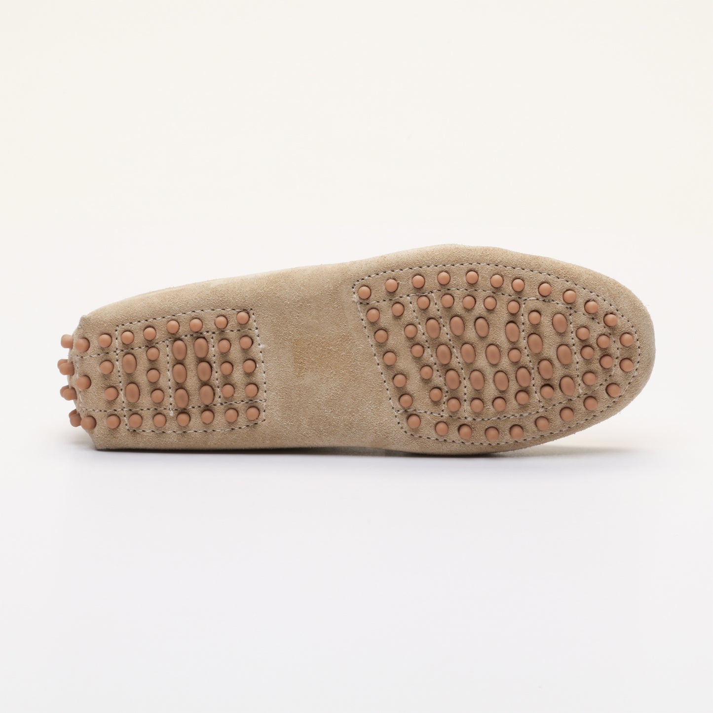 MELOA mocassins fantaisies beige et or