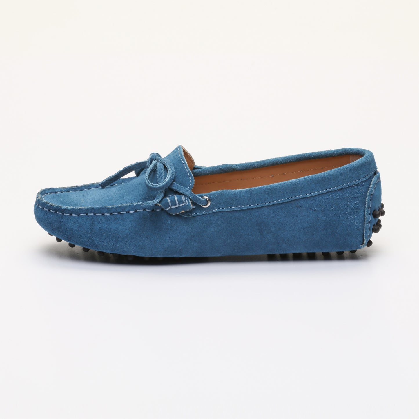KATE mocassins à lacets bleu électrique