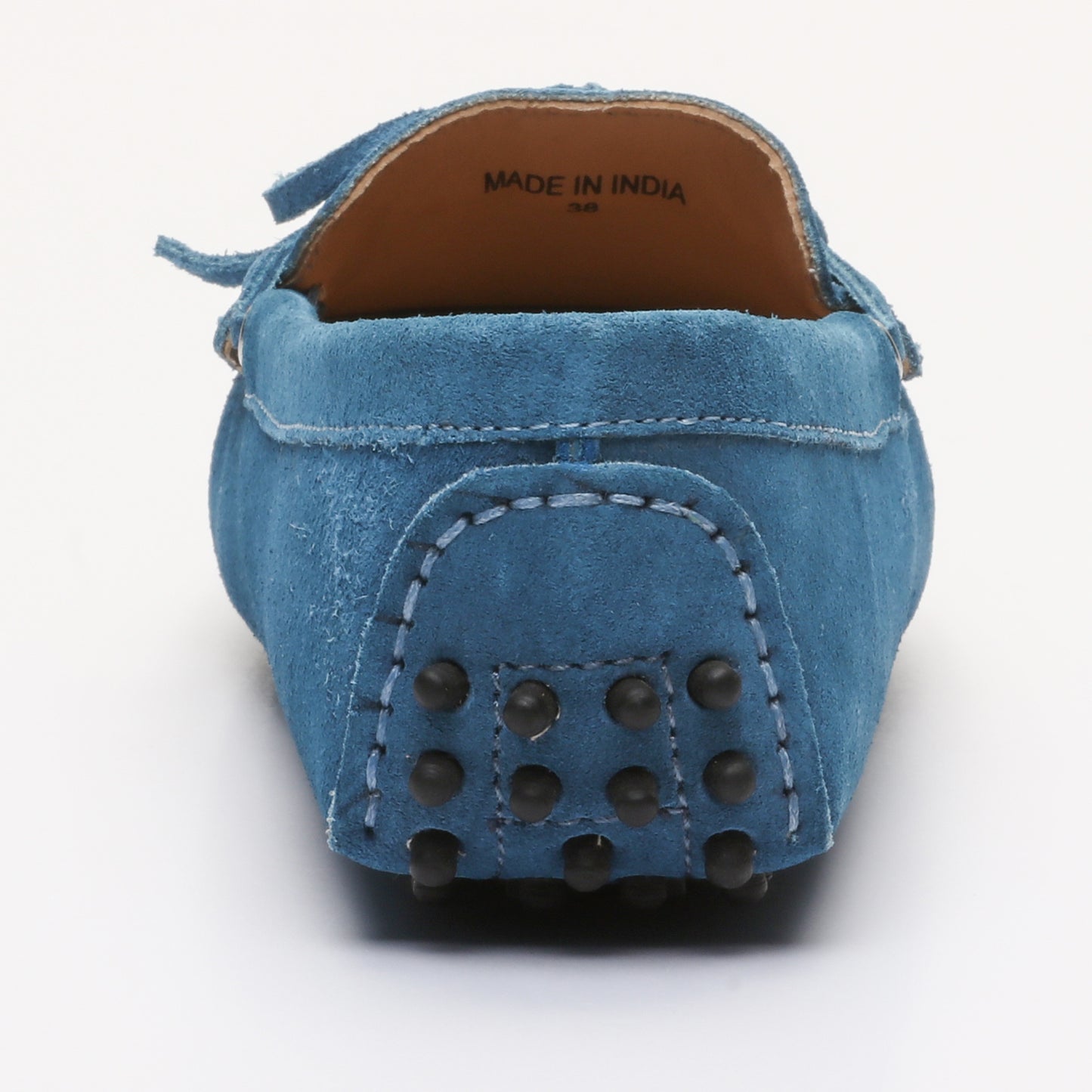 KATE mocassins à lacets bleu électrique
