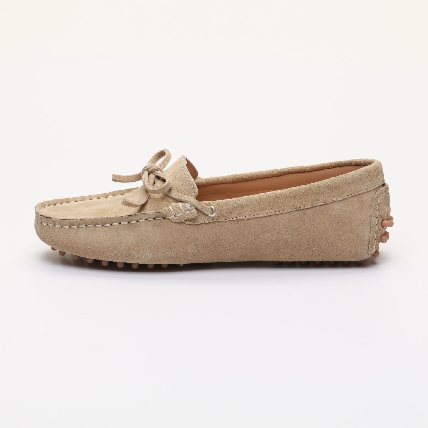 KATE mocassins à lacets beige