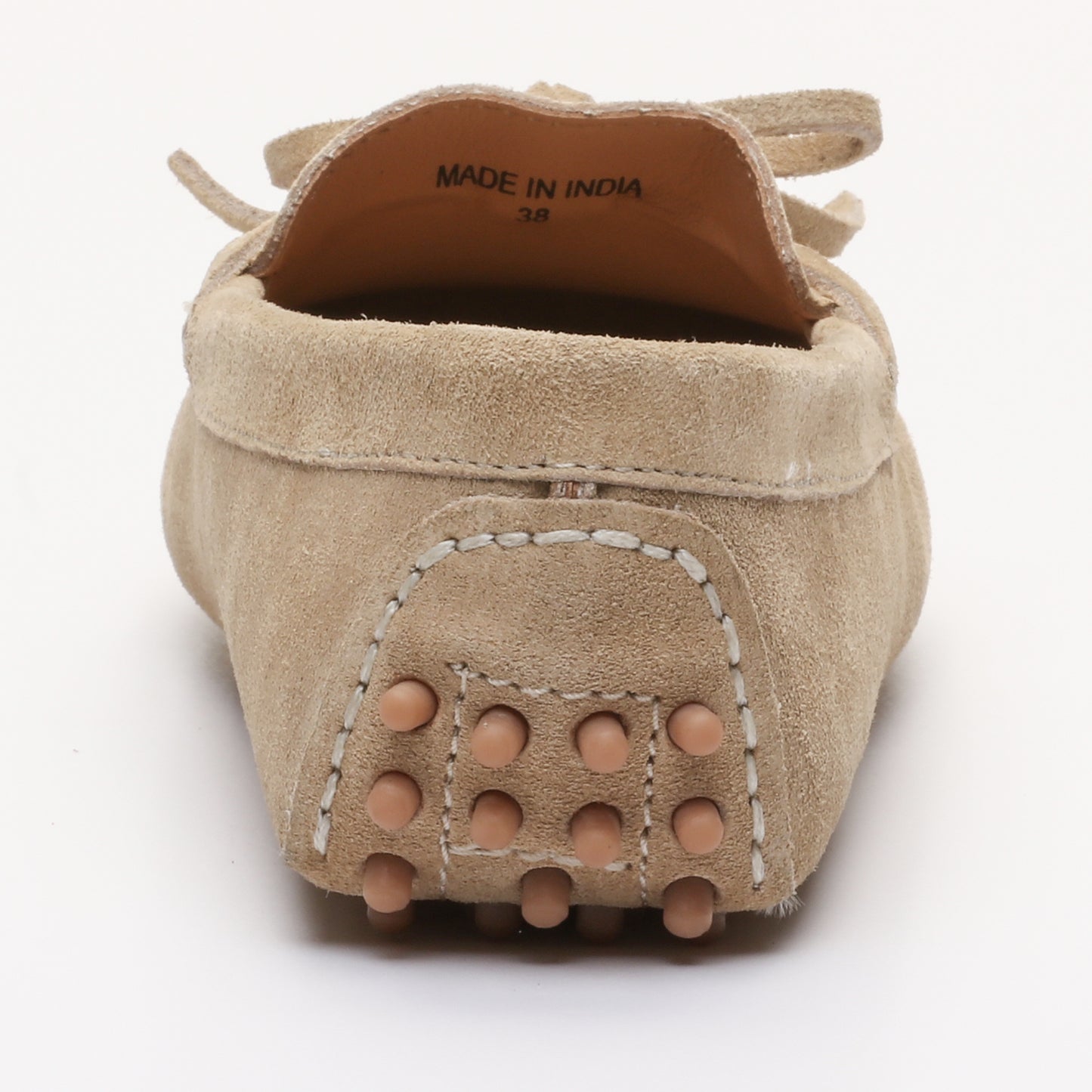 KATE mocassins à lacets beige