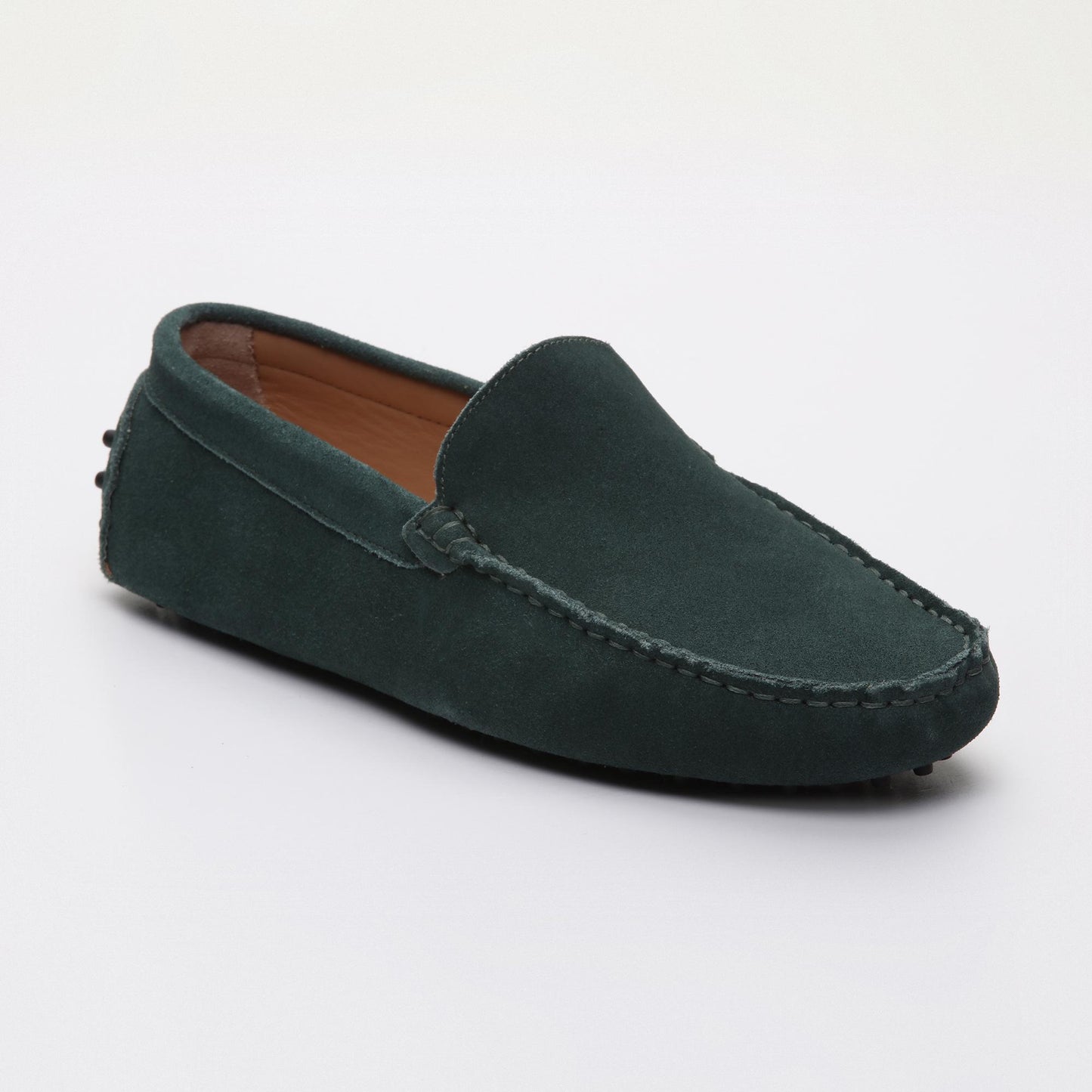 CAMBRIDGE mocassins classiques vert