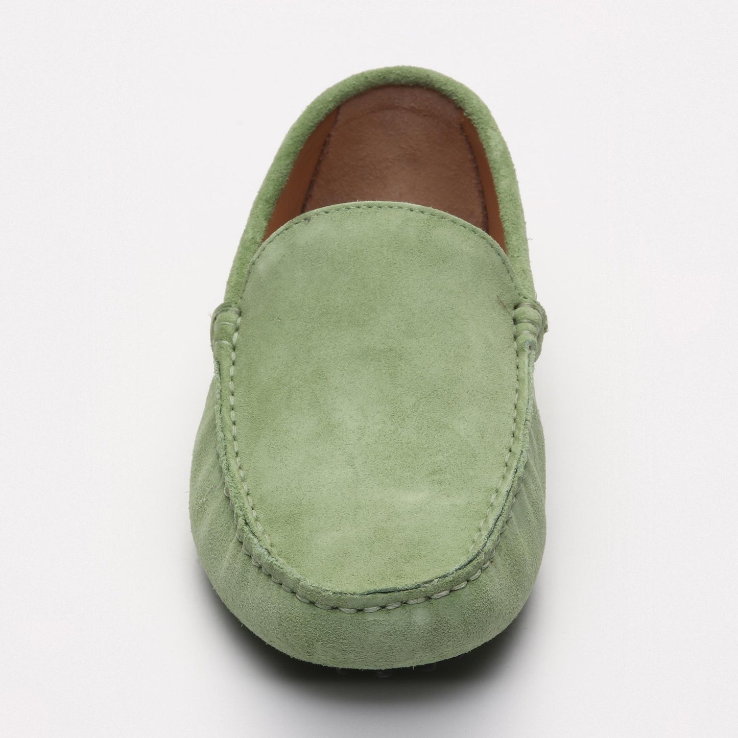 CAMBRIDGE mocassins classiques vert clair