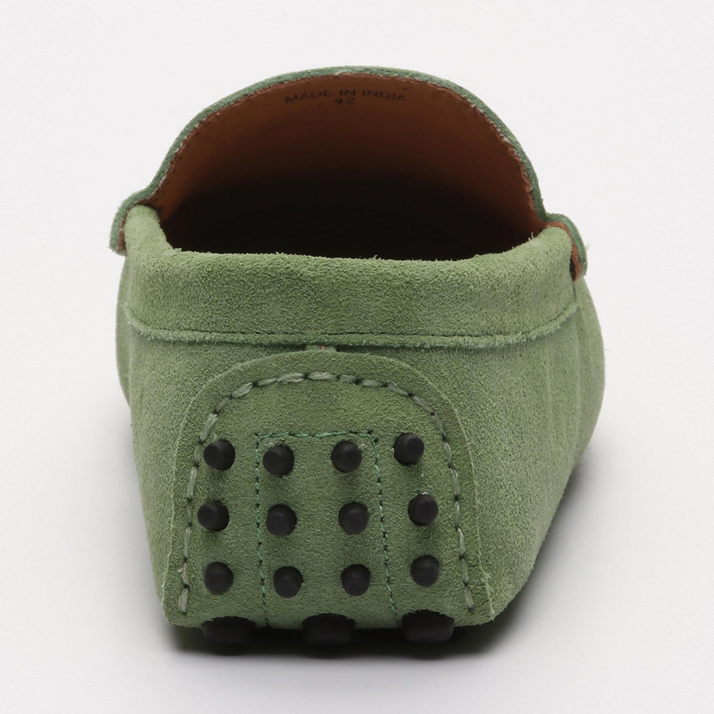 CAMBRIDGE mocassins classiques vert clair
