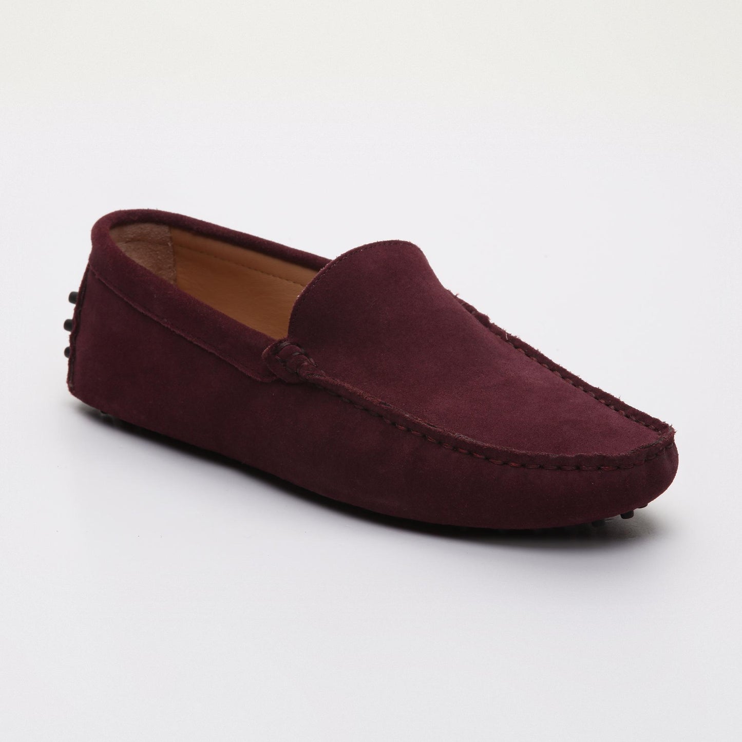 CAMBRIDGE mocassins classiques violet foncé