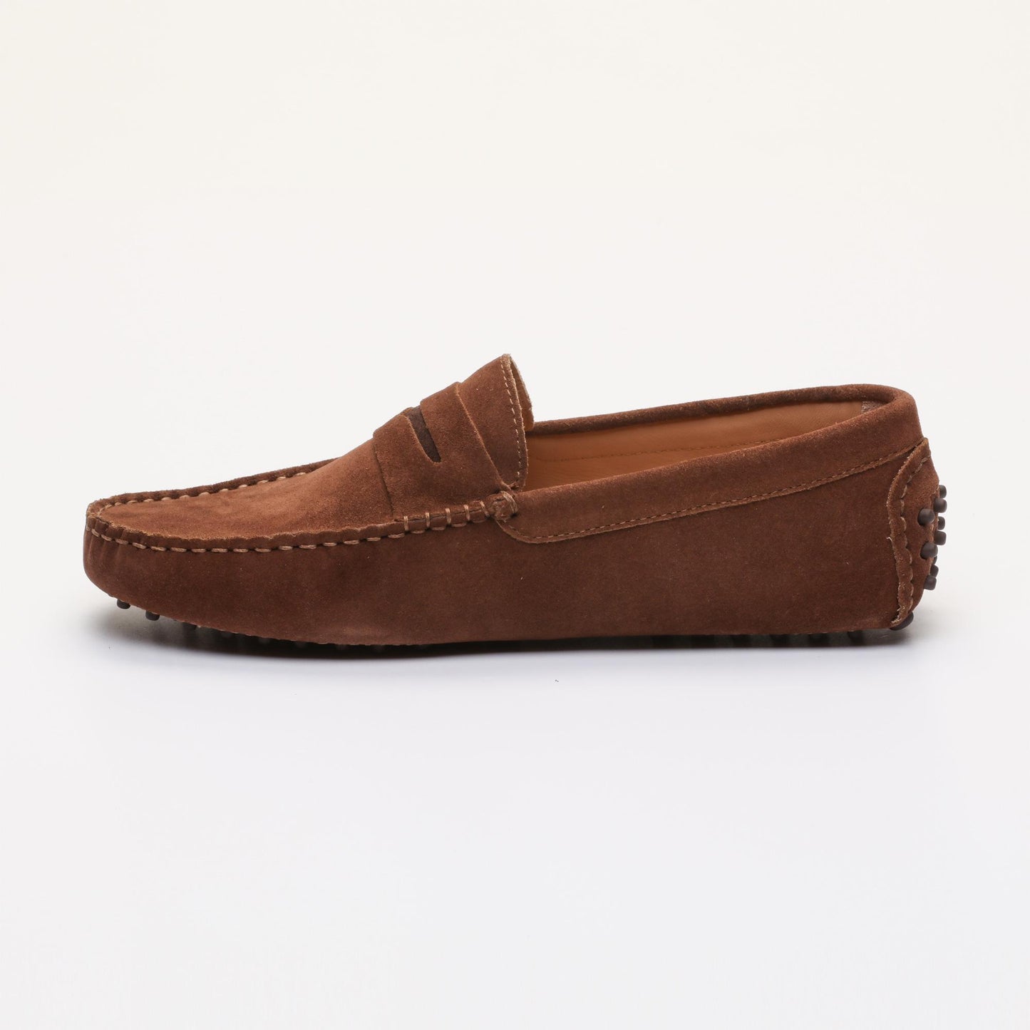 CLIFF mocassins classiques camel et chocolat