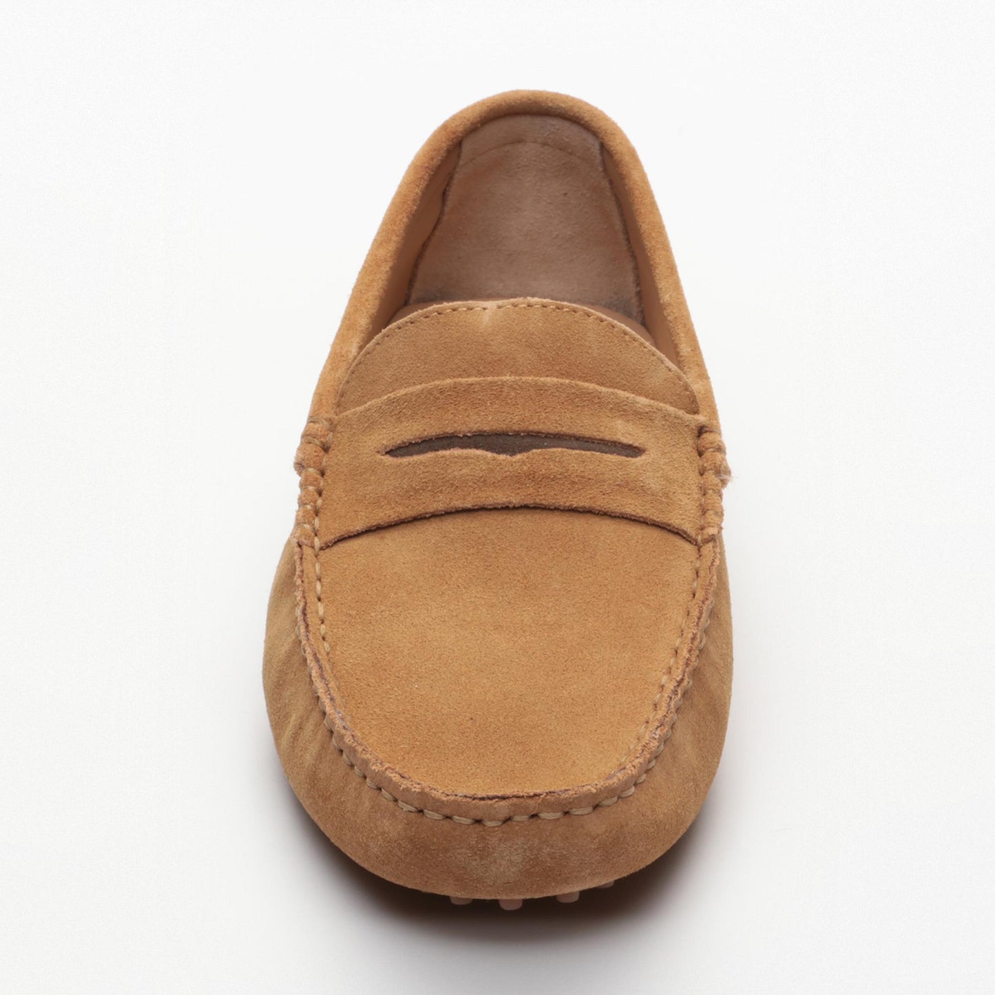 CLIFF mocassins classiques cognac et chocolat
