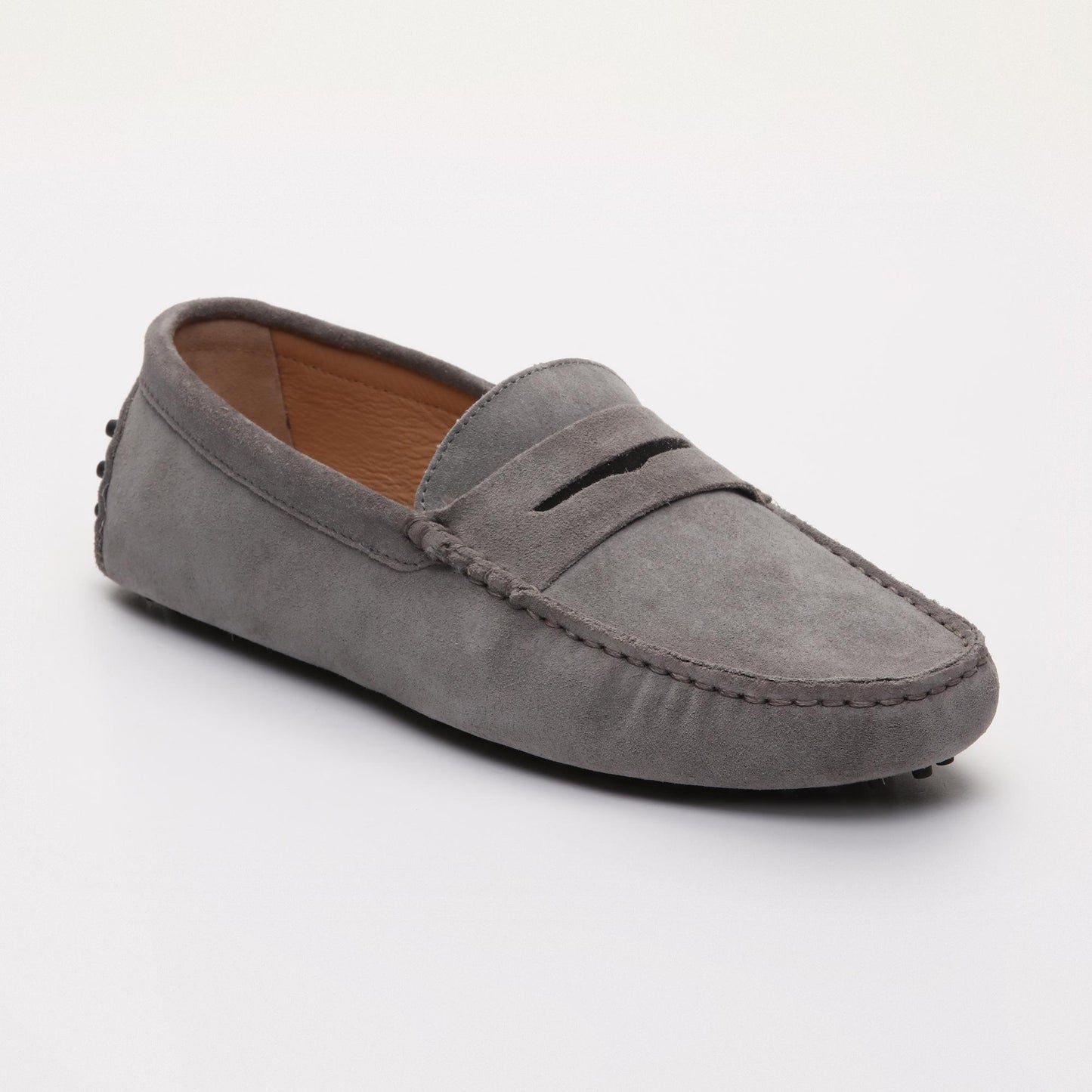 CLIFF mocassins classiques gris et noir