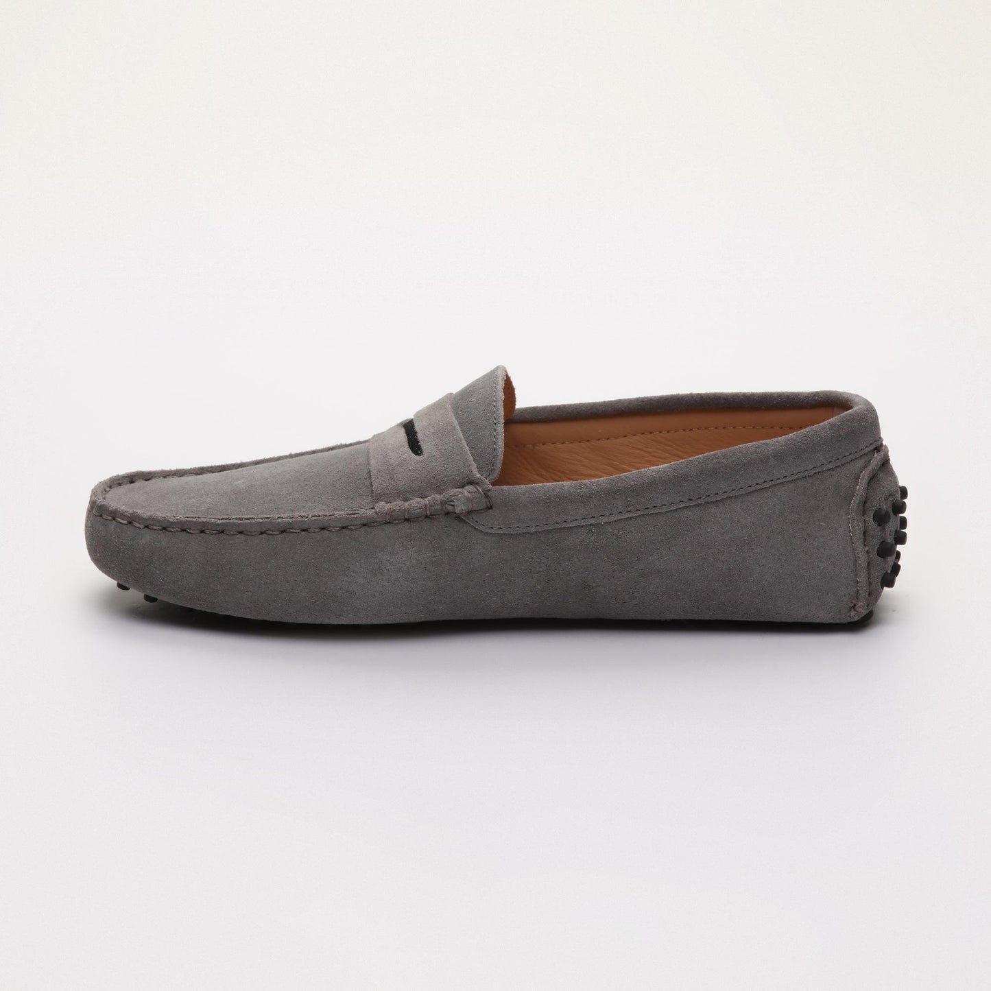 CLIFF mocassins classiques gris et noir