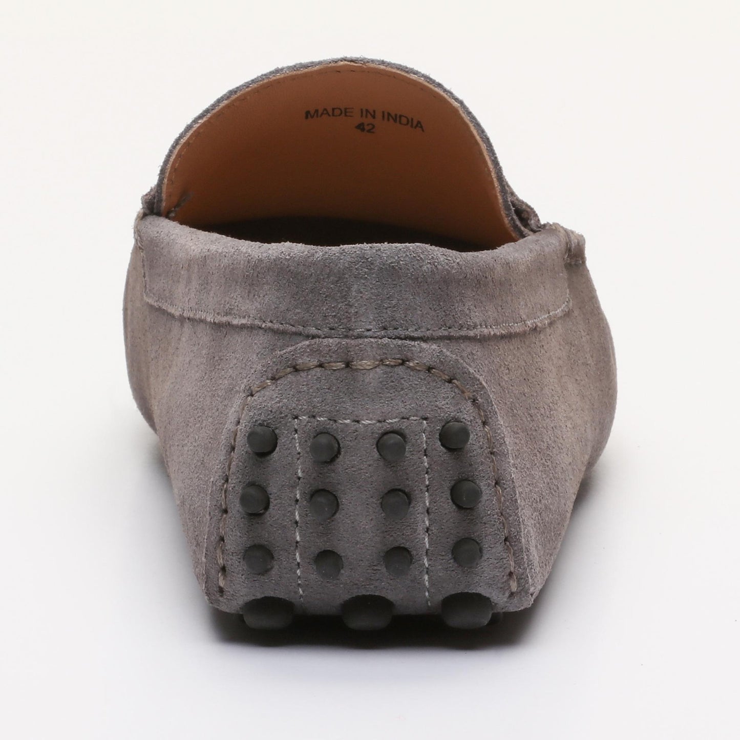 CLIFF mocassins classiques gris foncé et fushia