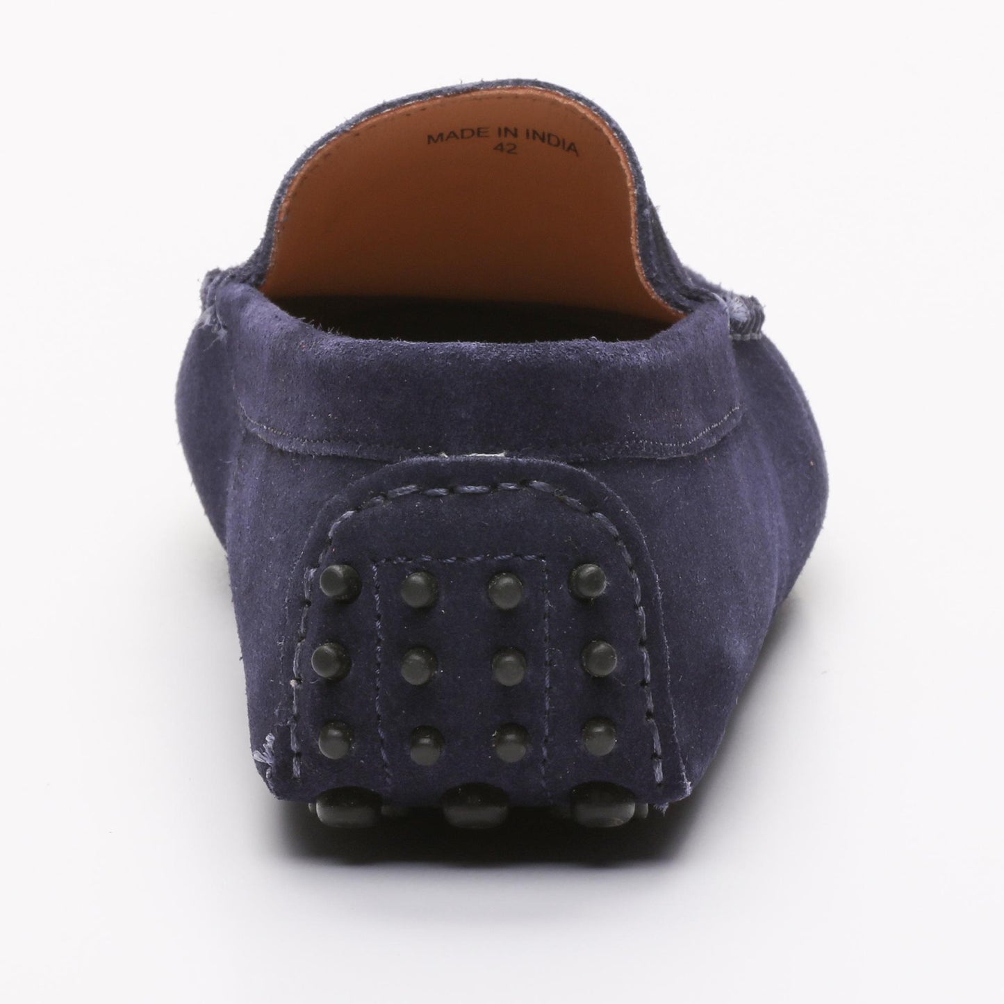 CLIFF mocassins classiques marine et rouge
