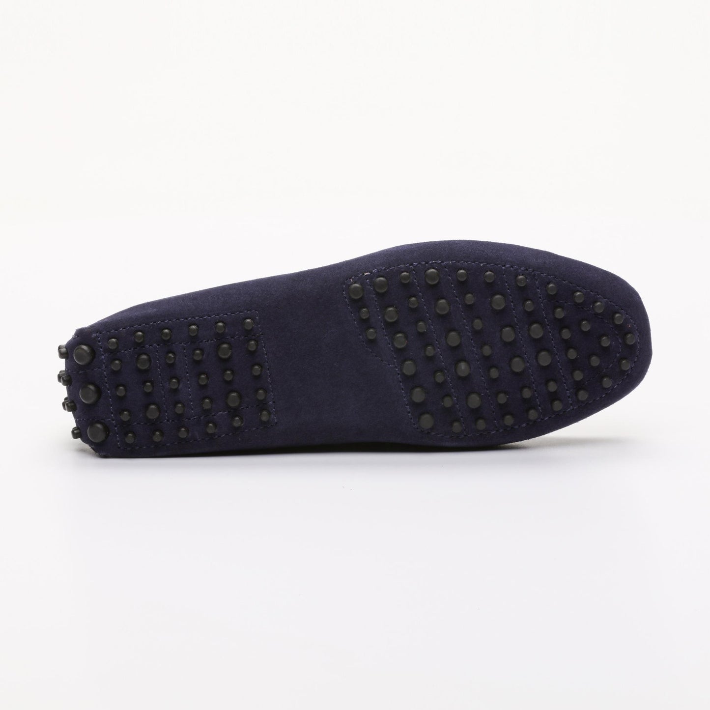 CLIFF mocassins classiques marine et rouge