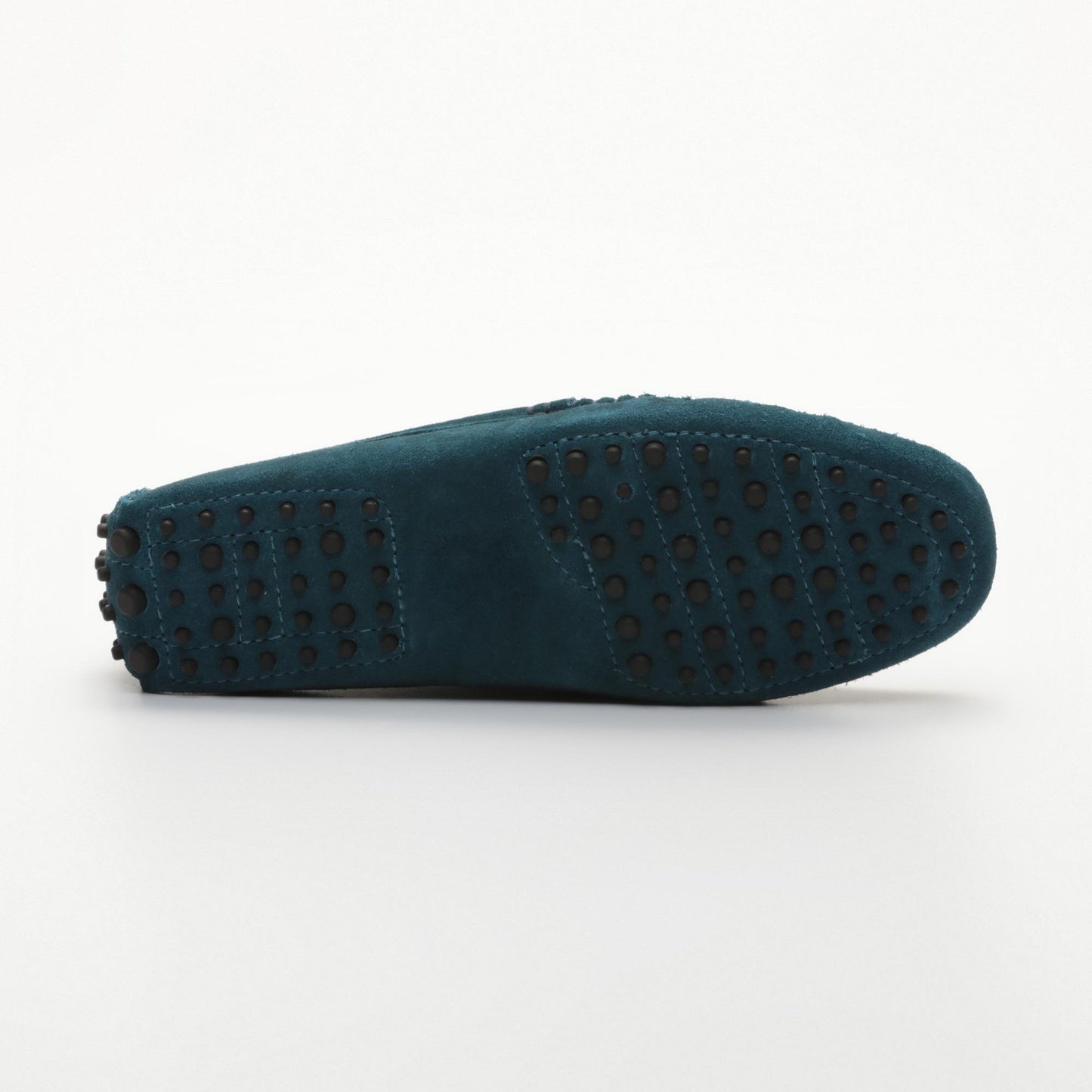 CLIFF mocassins classiques turquoise foncé et marine