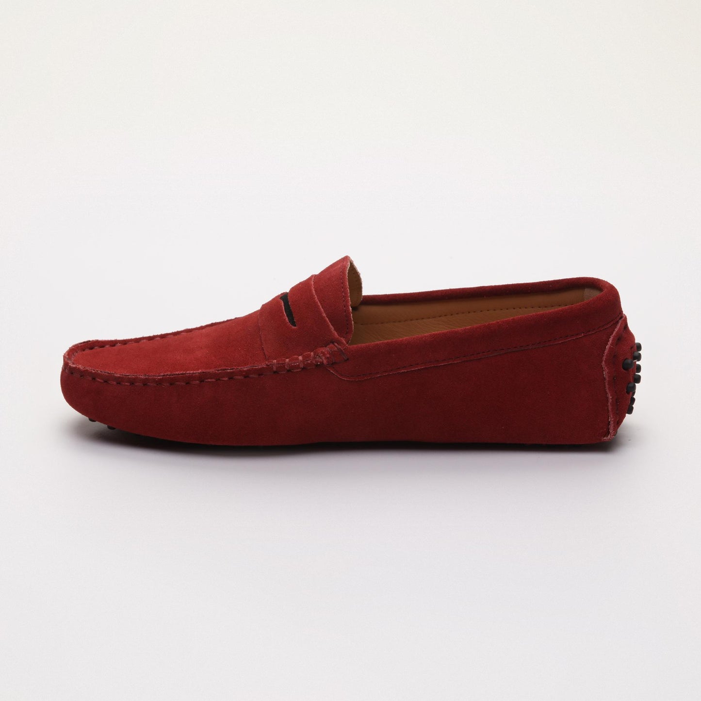 CLIFF mocassins classiques vignon et noir