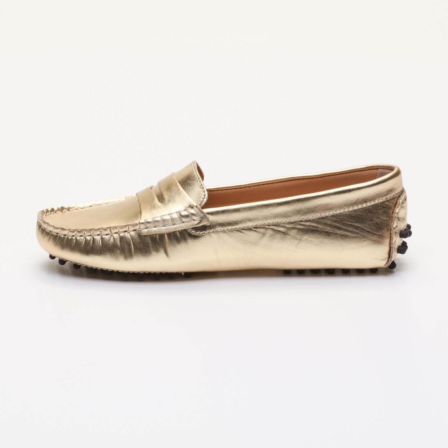 DEIRA mocassins classiques or