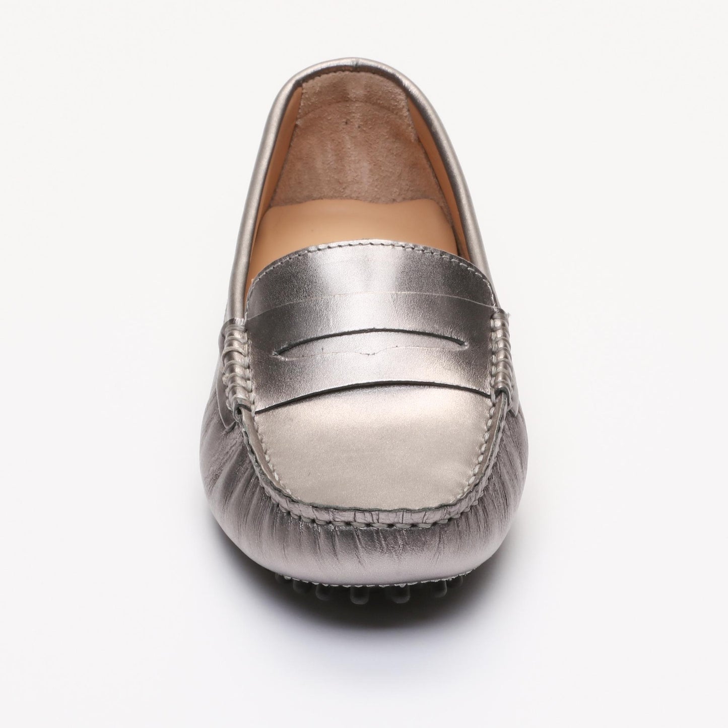 DEIRA mocassins classiques platine