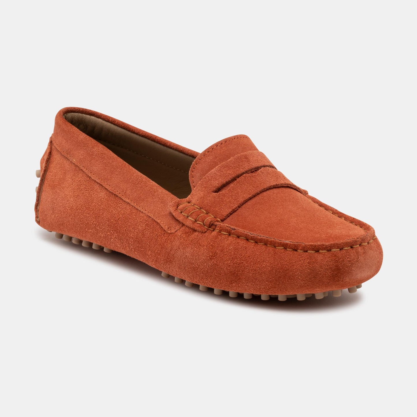 DEIRA mocassins classiques terre cuite