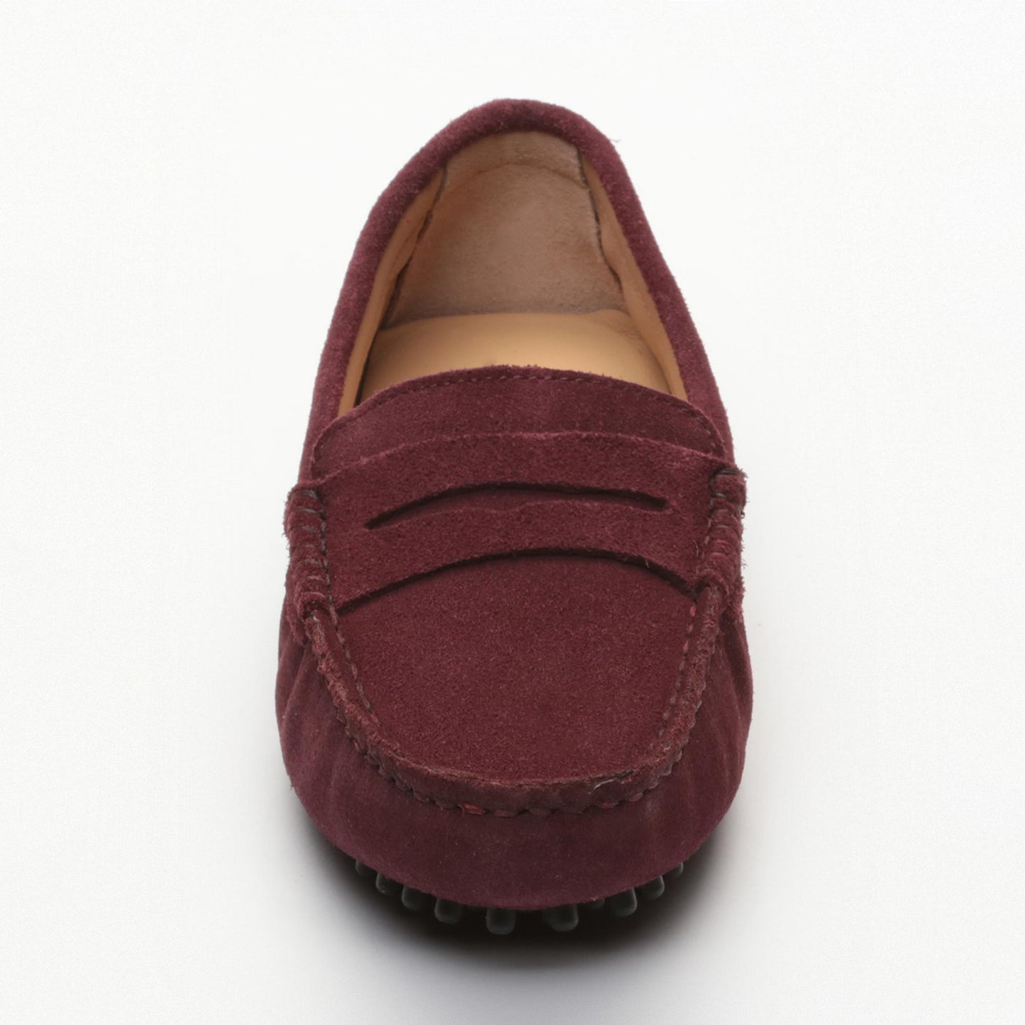 DEIRA mocassins classiques violet foncé