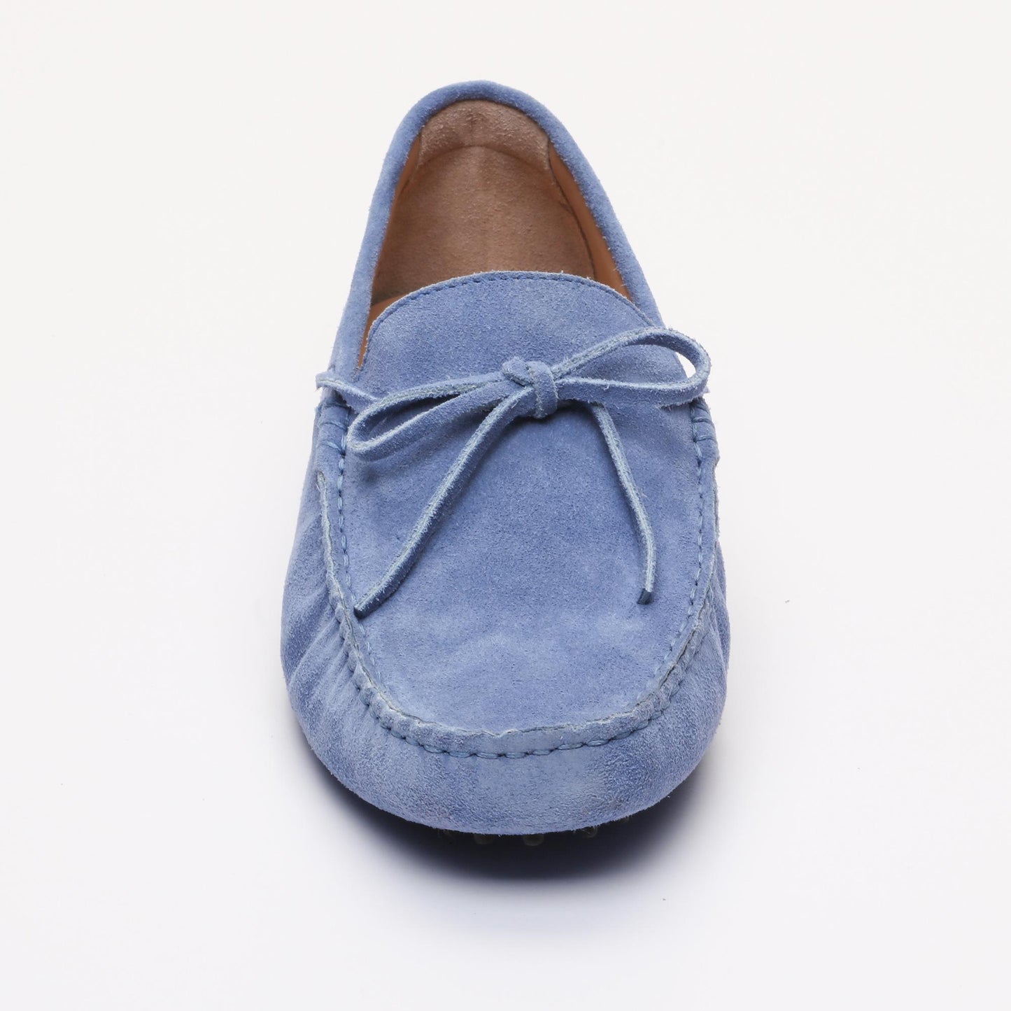 DUKE mocassins à lacets bleu