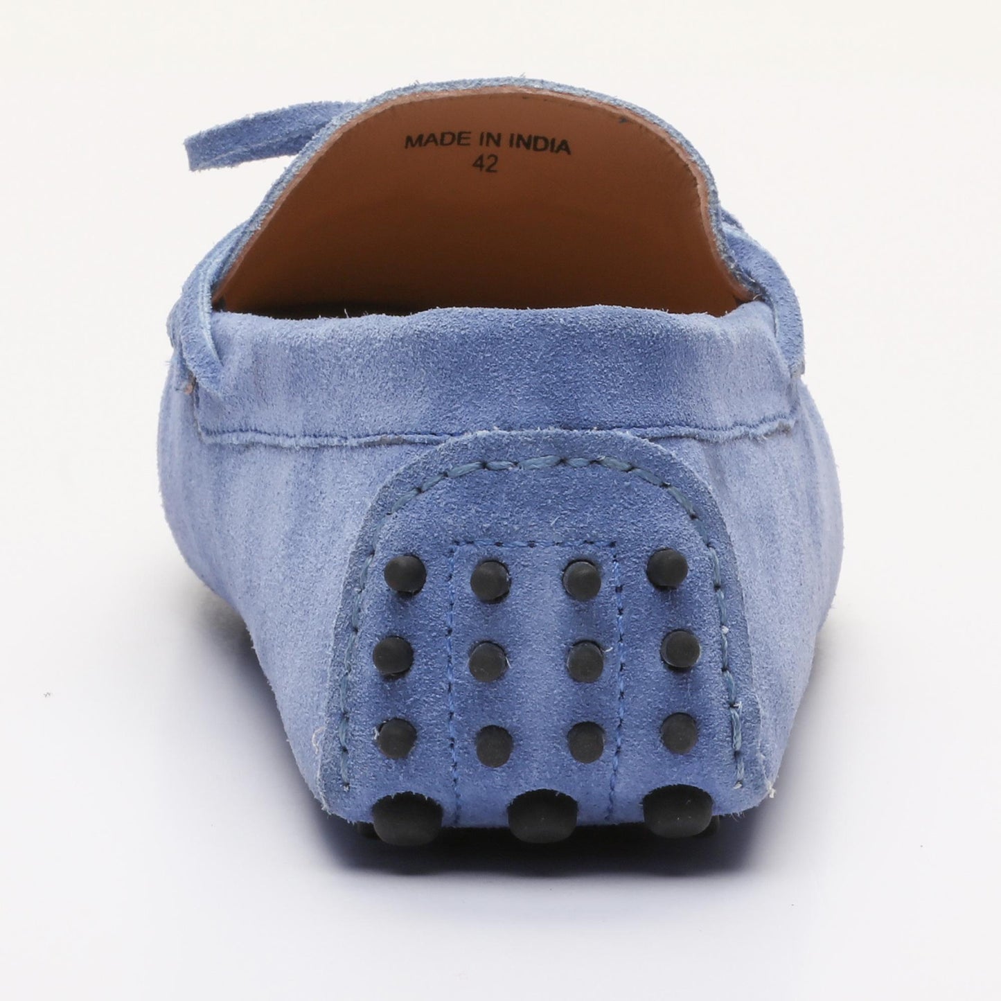 DUKE mocassins à lacets bleu