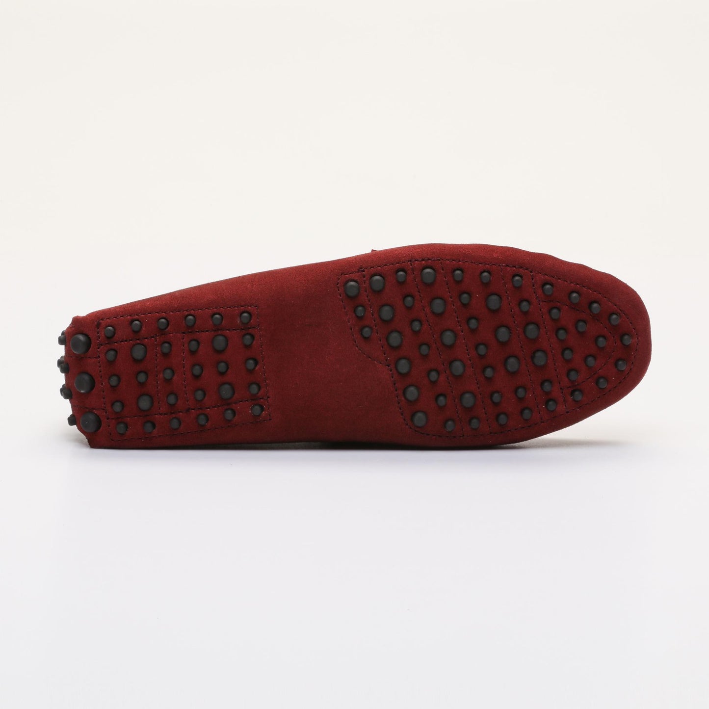 DUKE mocassins à lacets bordeaux