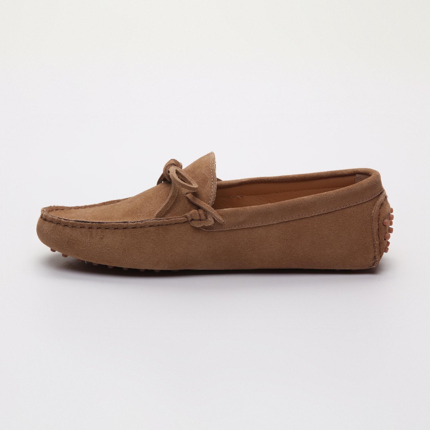 DUKE mocassins à lacets creme