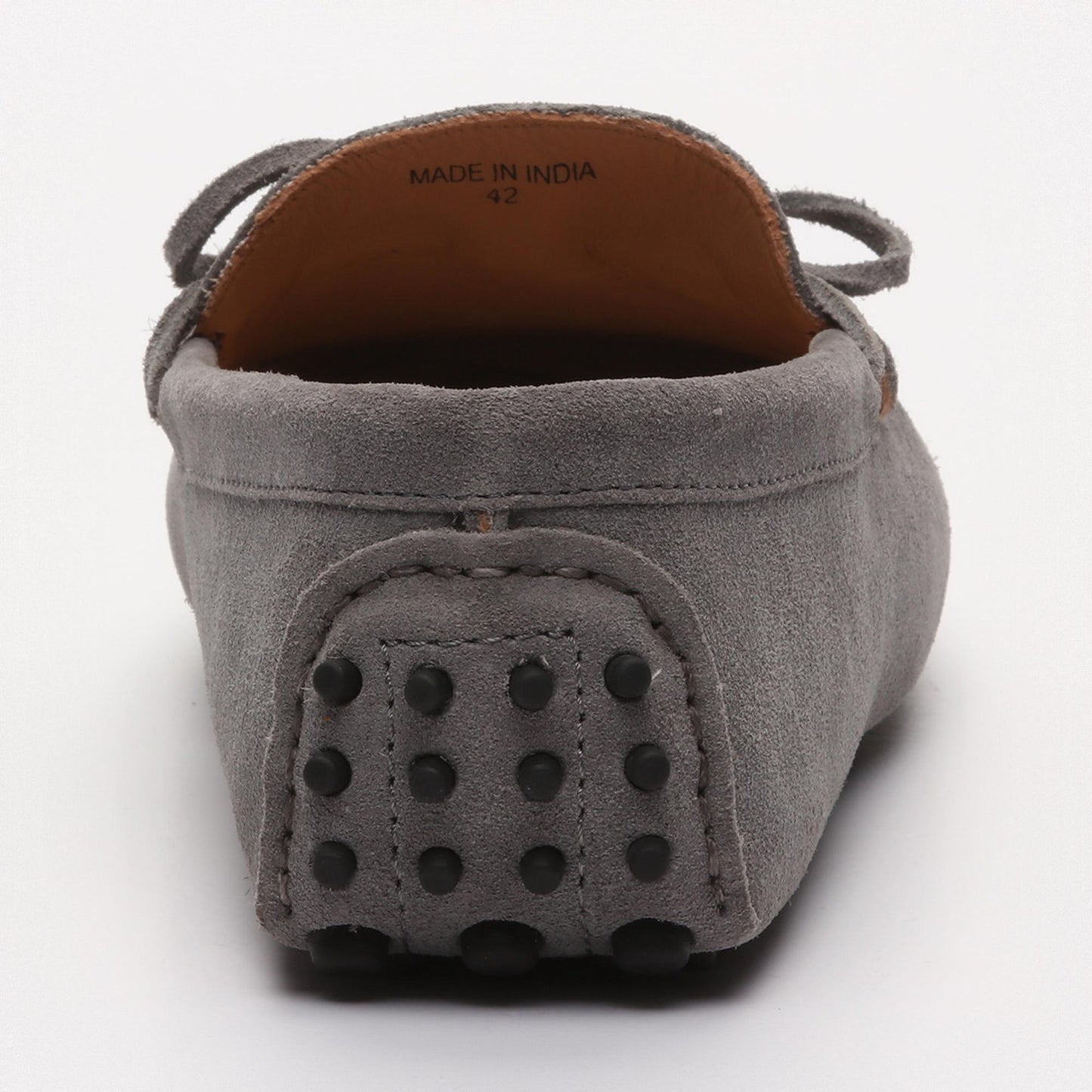 DUKE mocassins à lacets gris