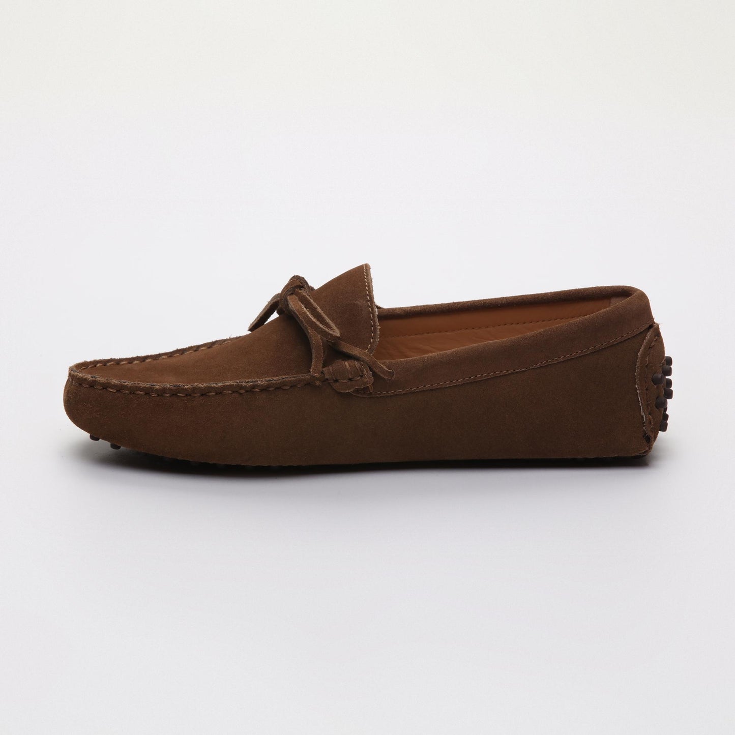 DUKE mocassins à lacets marron