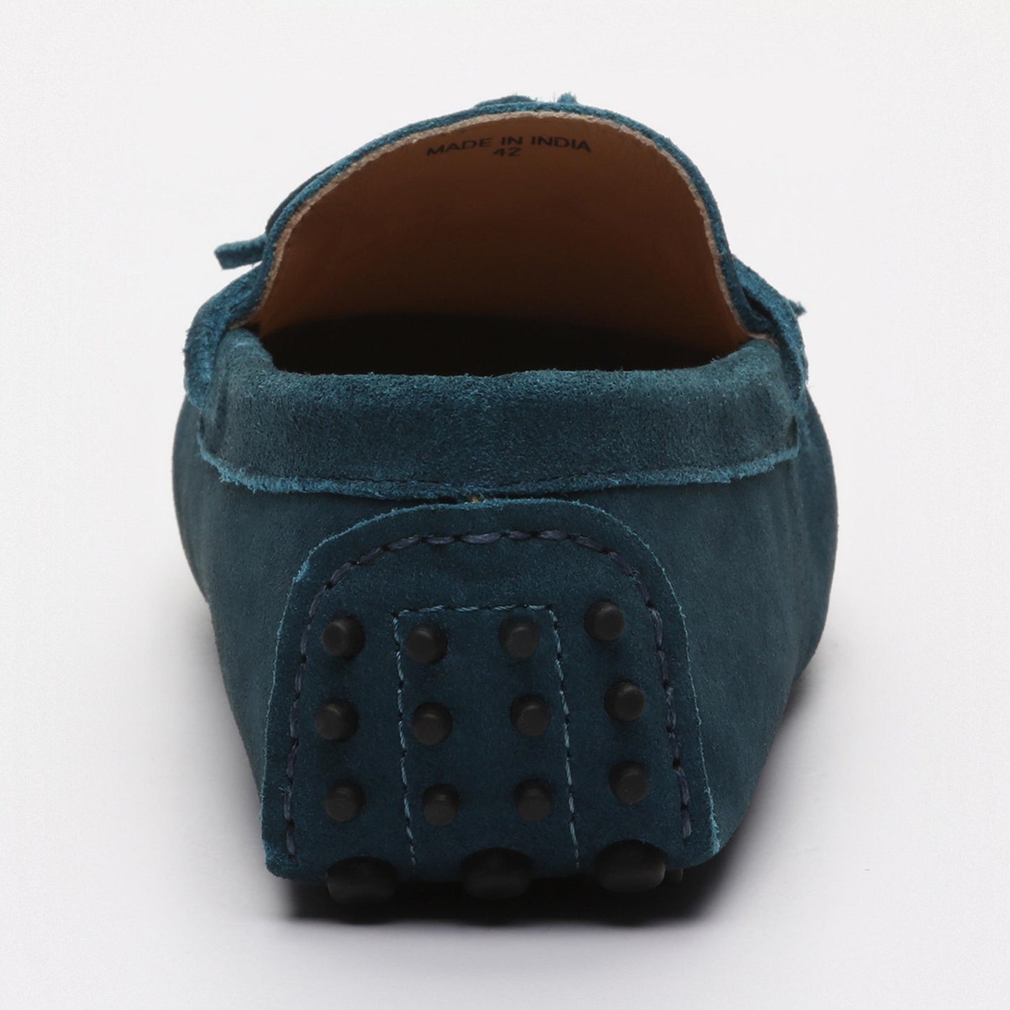 DUKE mocassins à lacets turquoise foncé