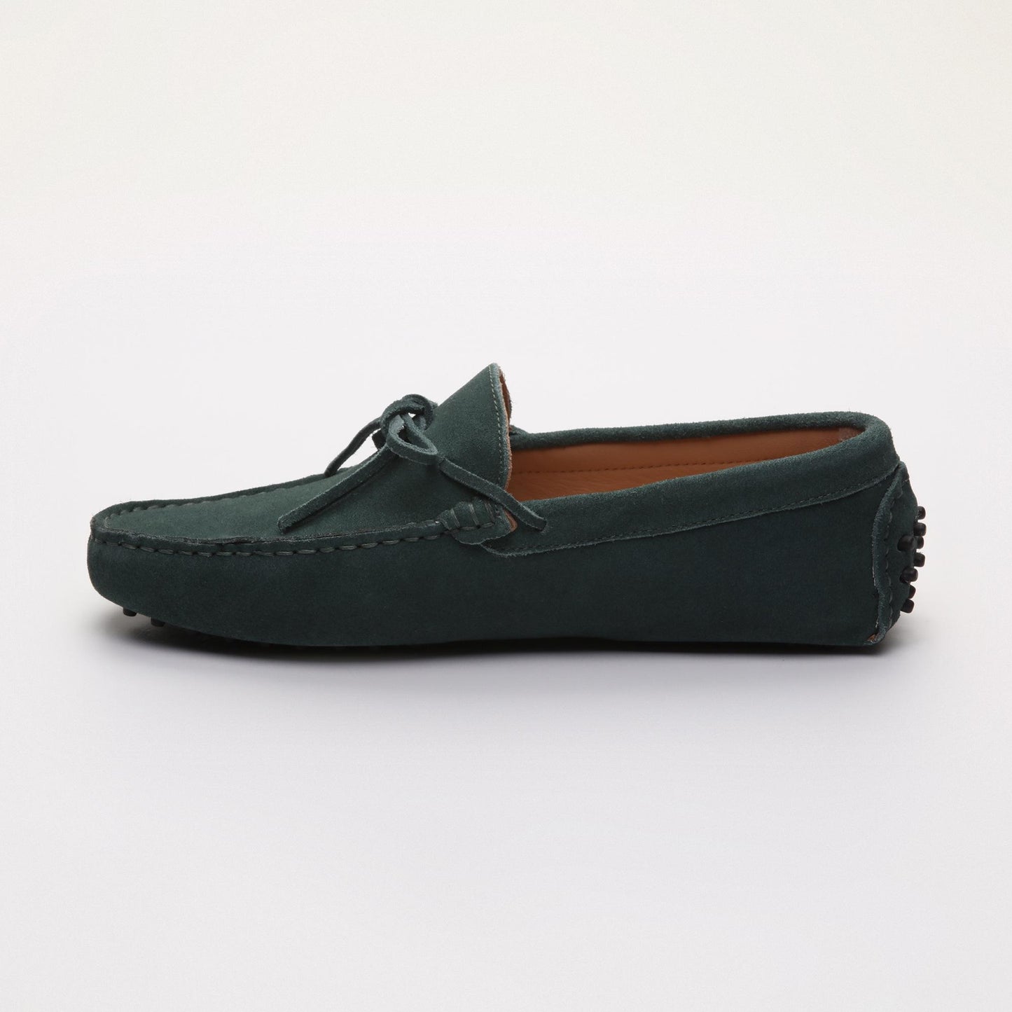 DUKE mocassins à lacets vert