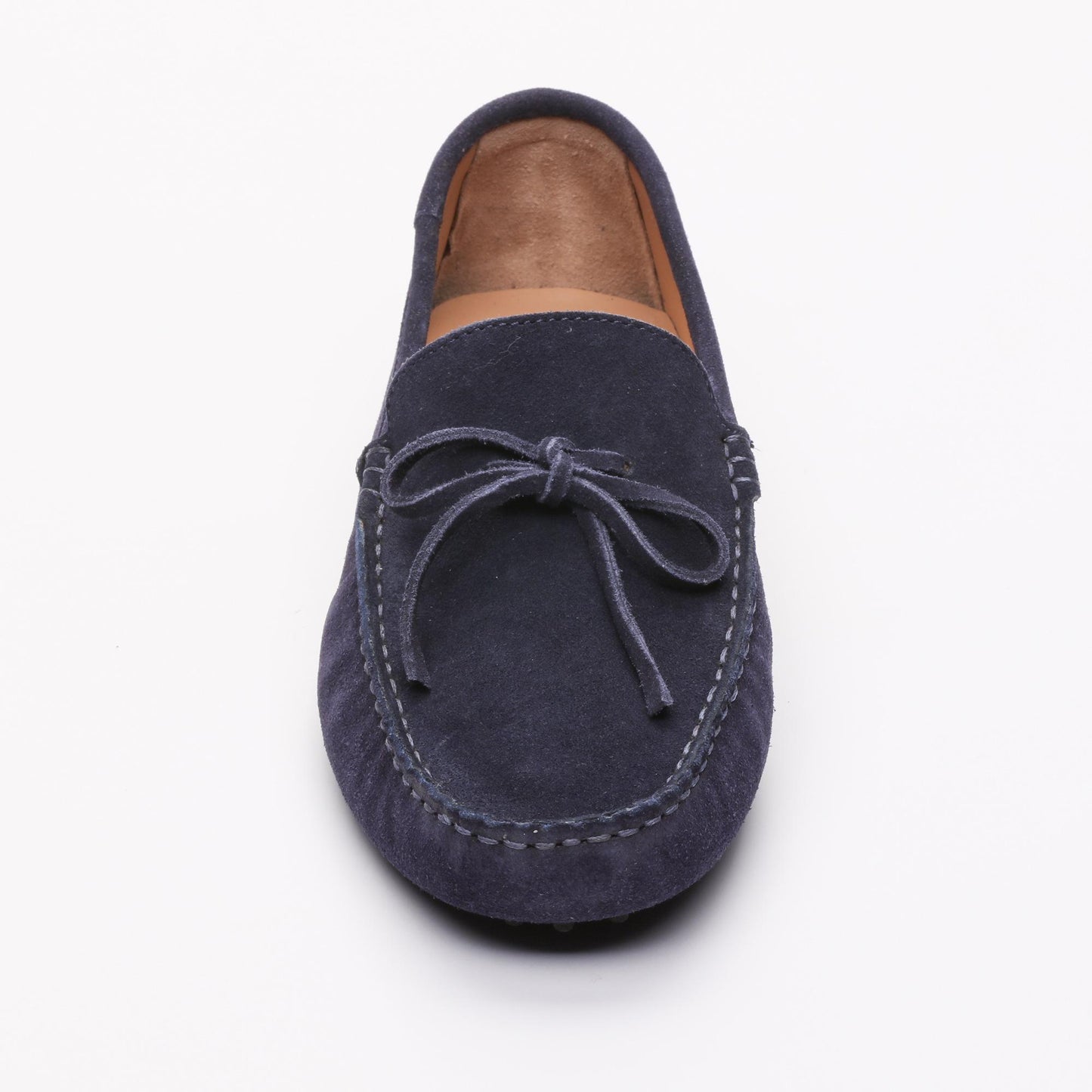 FABIAN mocassins à lacets marine