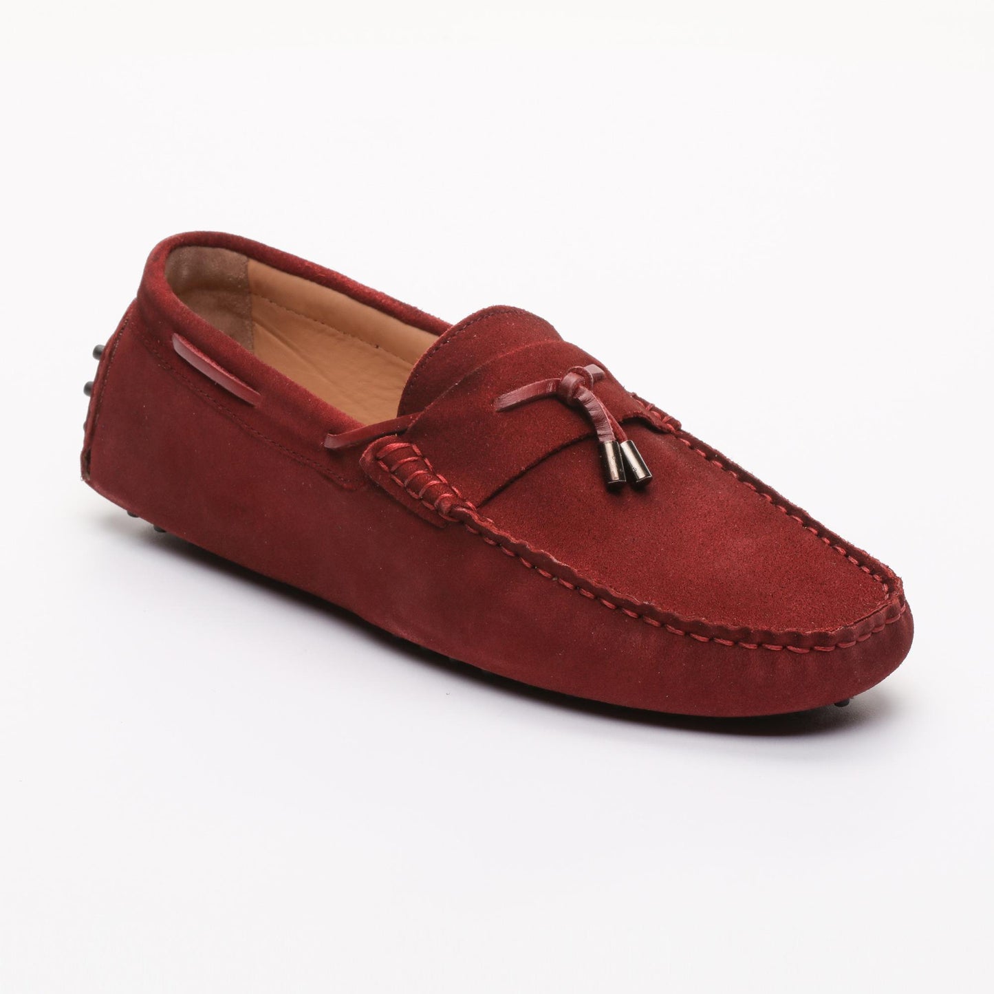 FINN mocassins à lacets bordeaux