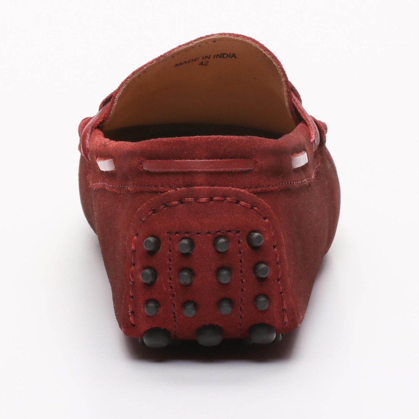 FINN mocassins à lacets bordeaux