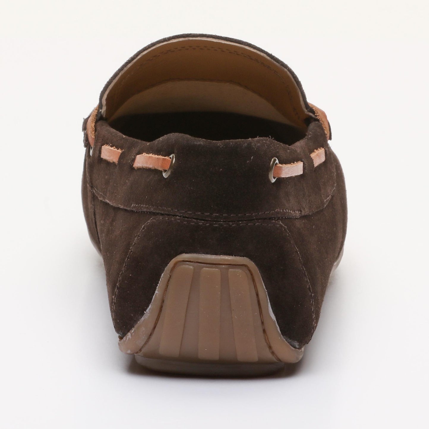 FLORIDE mocassins à pompons chocolat