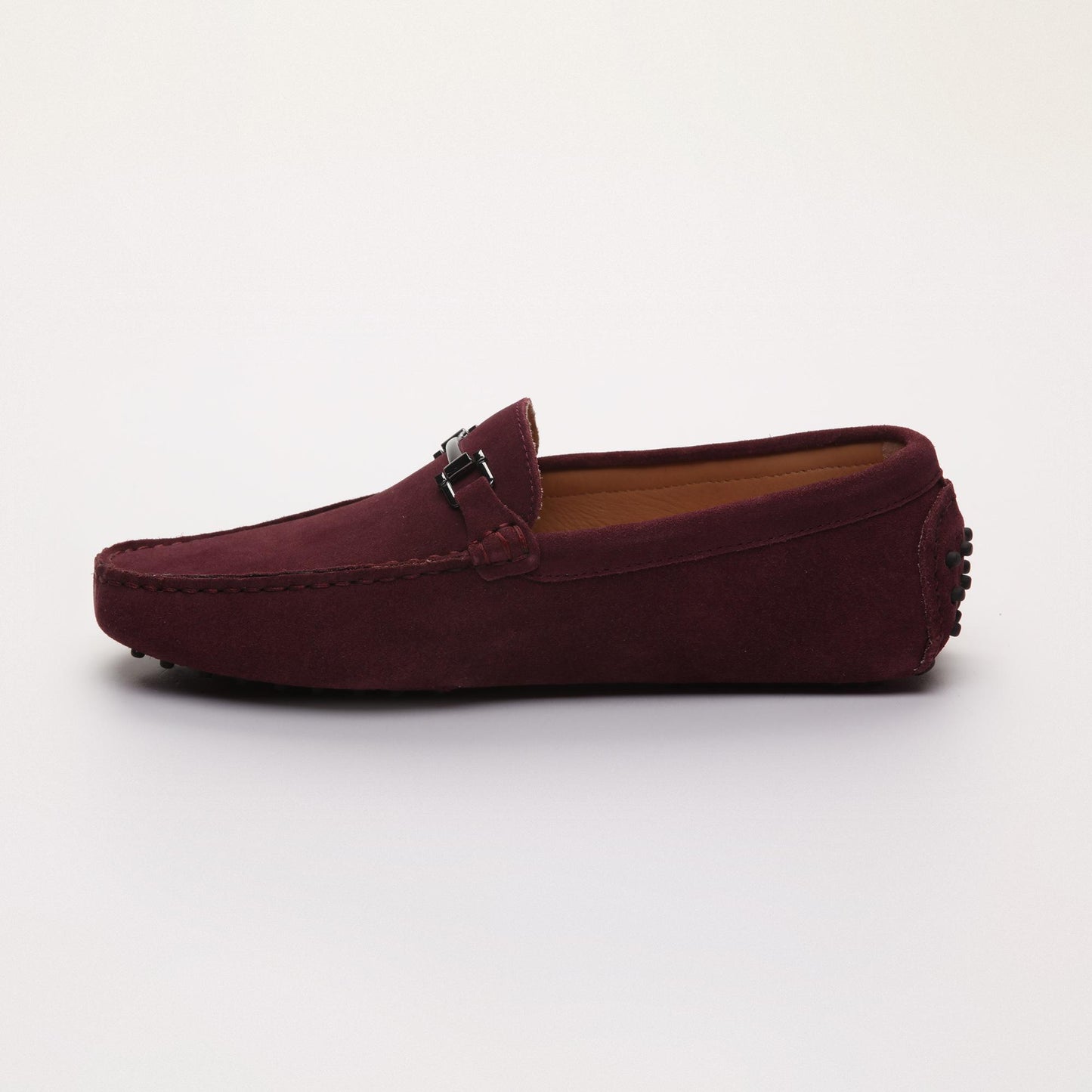 HAROLD mocassins fantaisies violet foncé