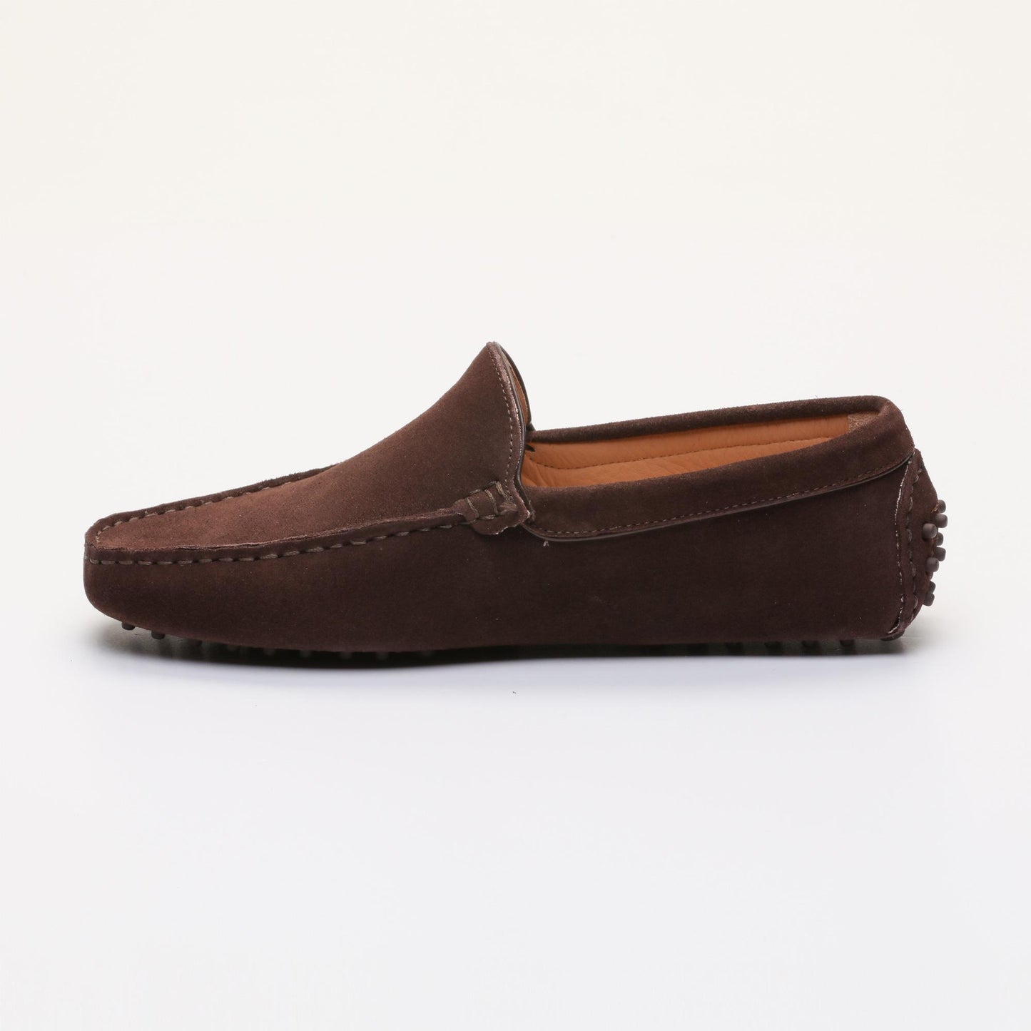 HUBERT mocassins classiques chocolat
