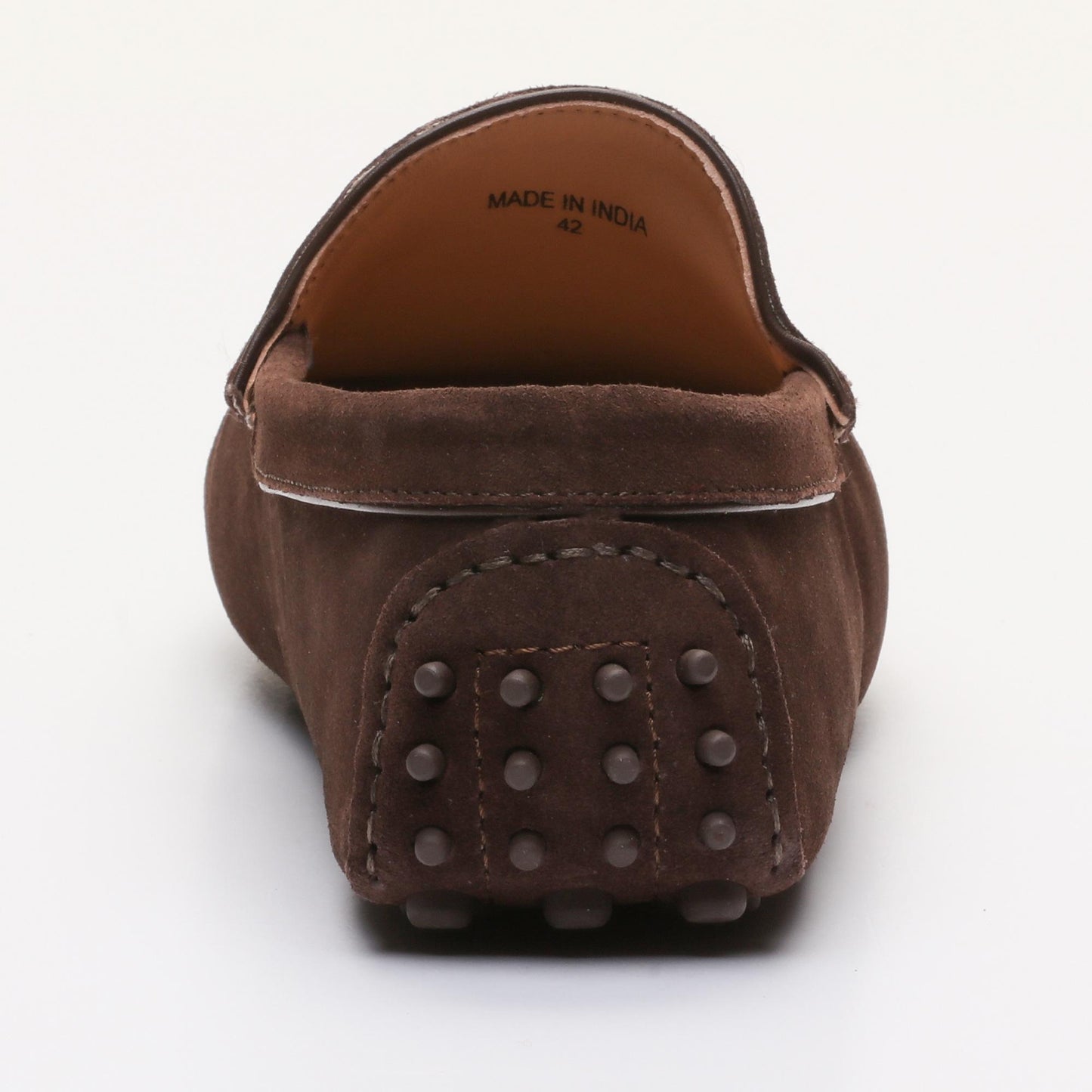 HUBERT mocassins classiques chocolat