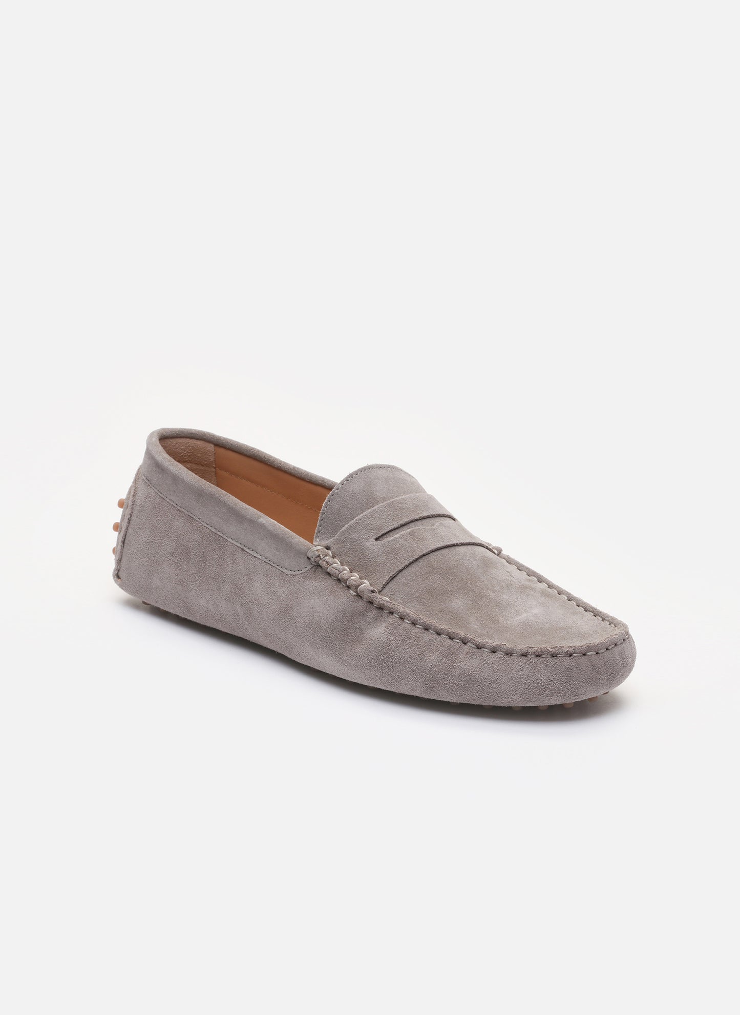 WALES mocassins classiques gris clair