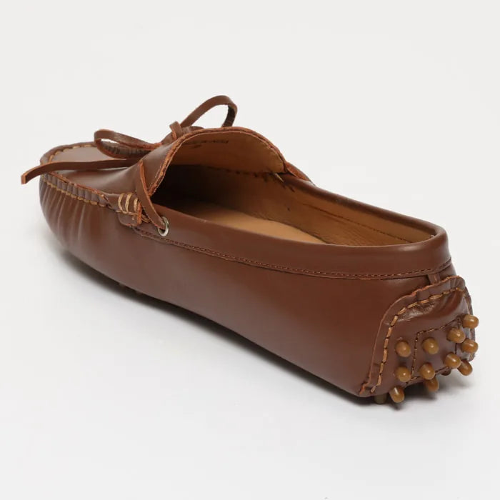 KATE mocassins à lacets camel