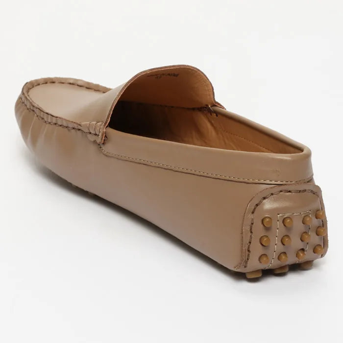 CAMBRIDGE mocassins classiques noisette
