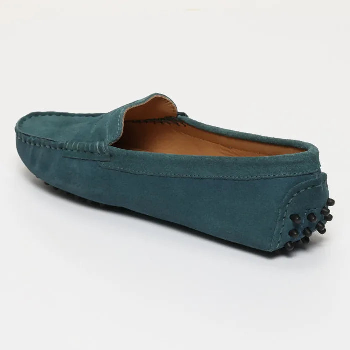 DEIRA mocassins classiques bleu électrique