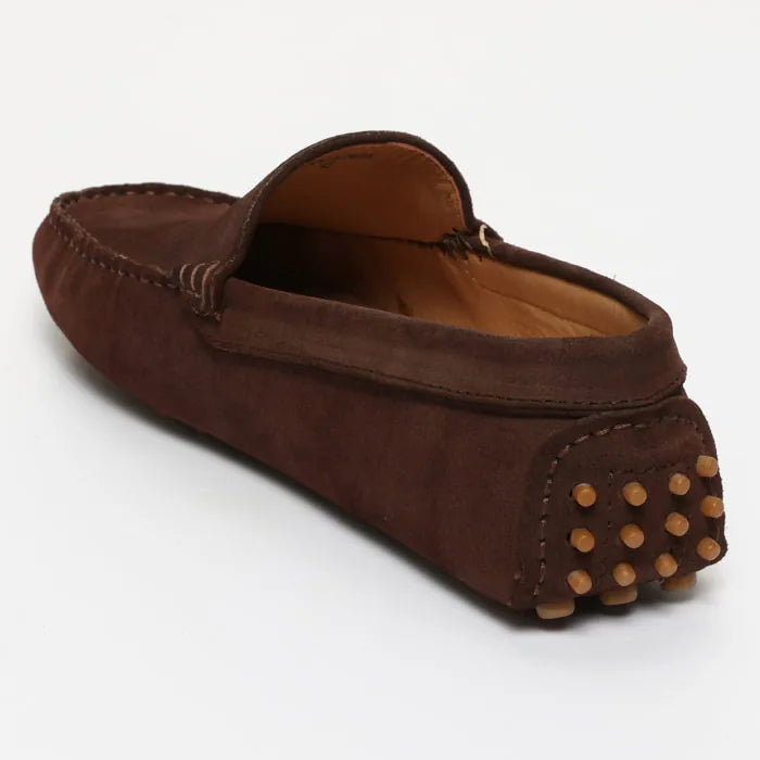 HUBERT mocassins classiques chocolat