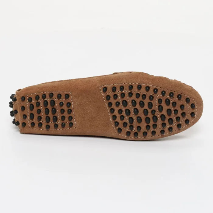 DEIRA mocassins classiques vieux rose