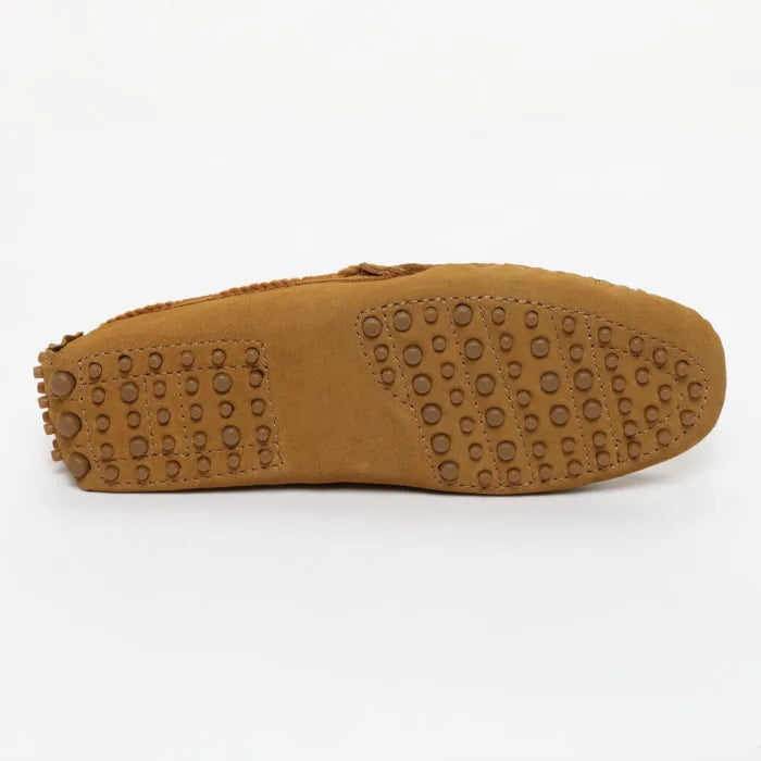 YORK mocassins à lacets cognac
