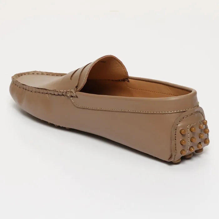 WALES mocassins classiques noisette