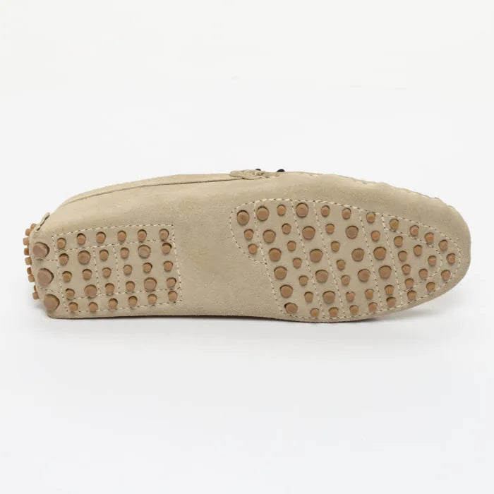 PHILLIP mocassins fantaisie beige clair