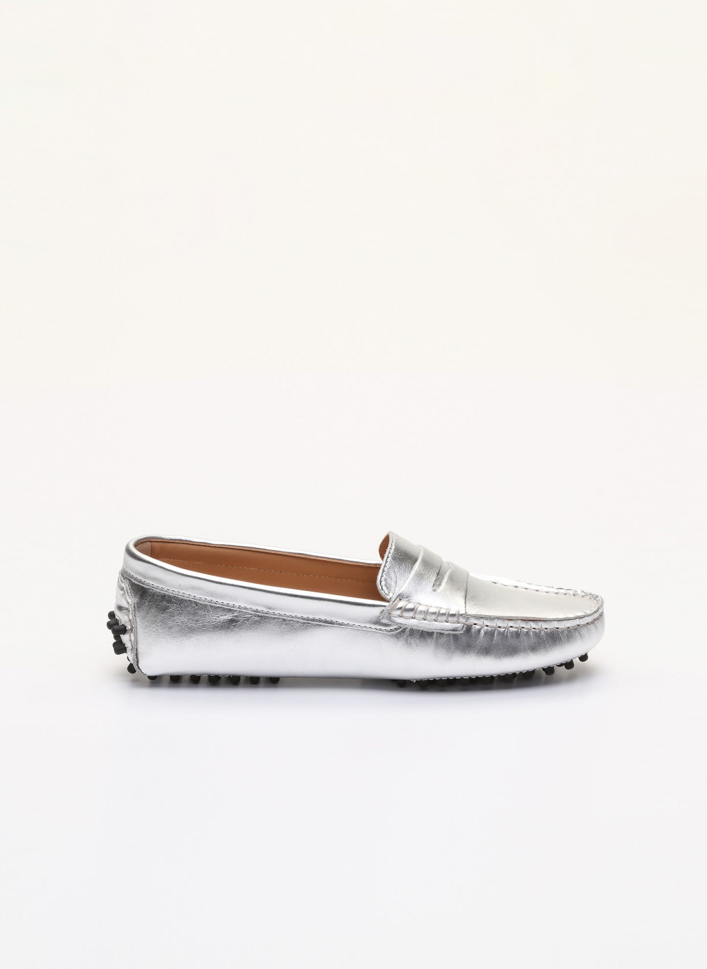 DEIRA mocassins classiques silver