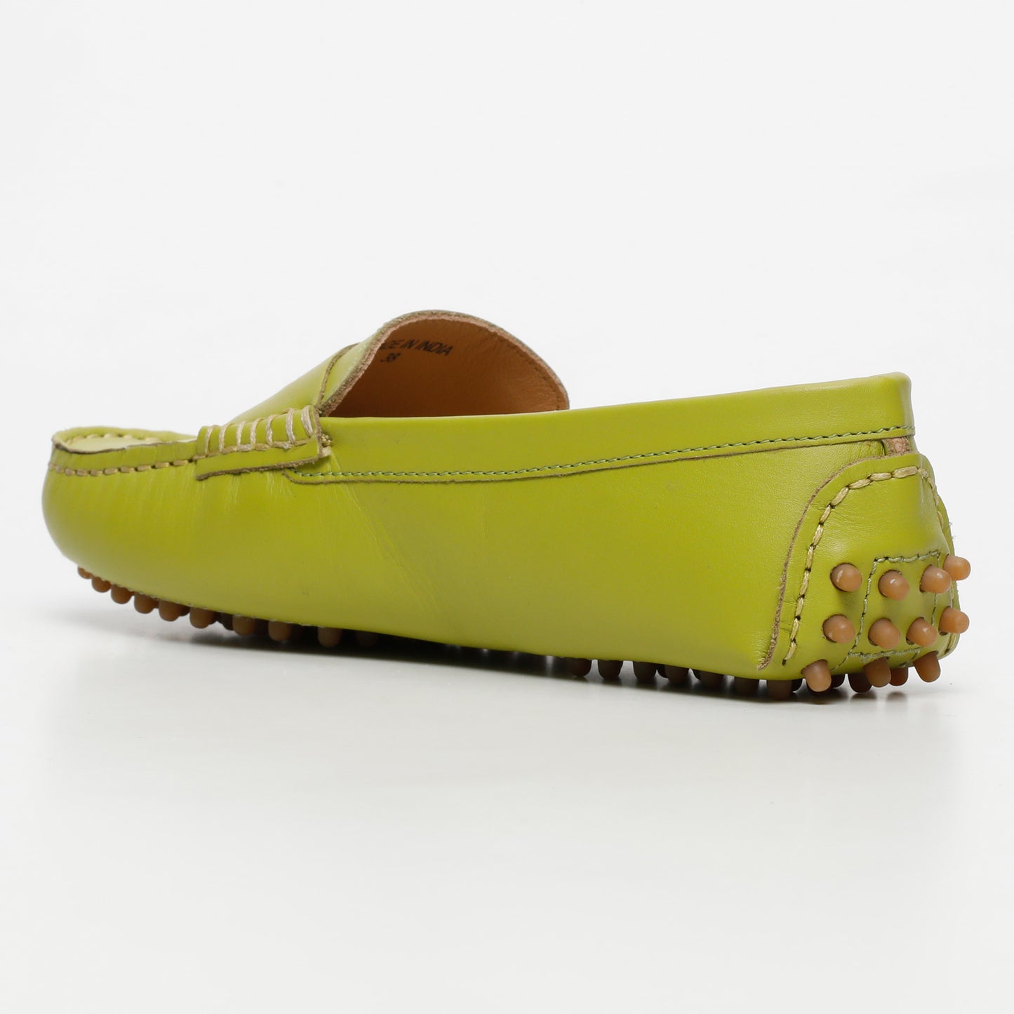 DEIRA mocassins classiques vert pomme
