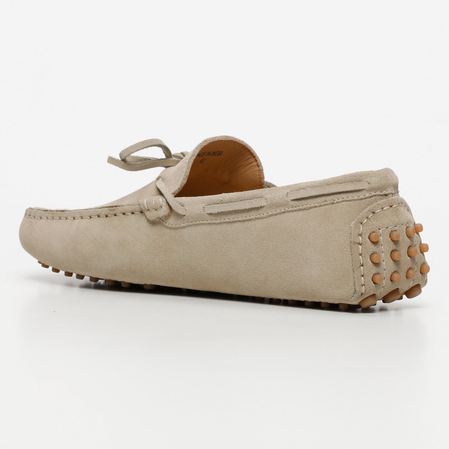 CORNWALL mocassins à lacets beige clair