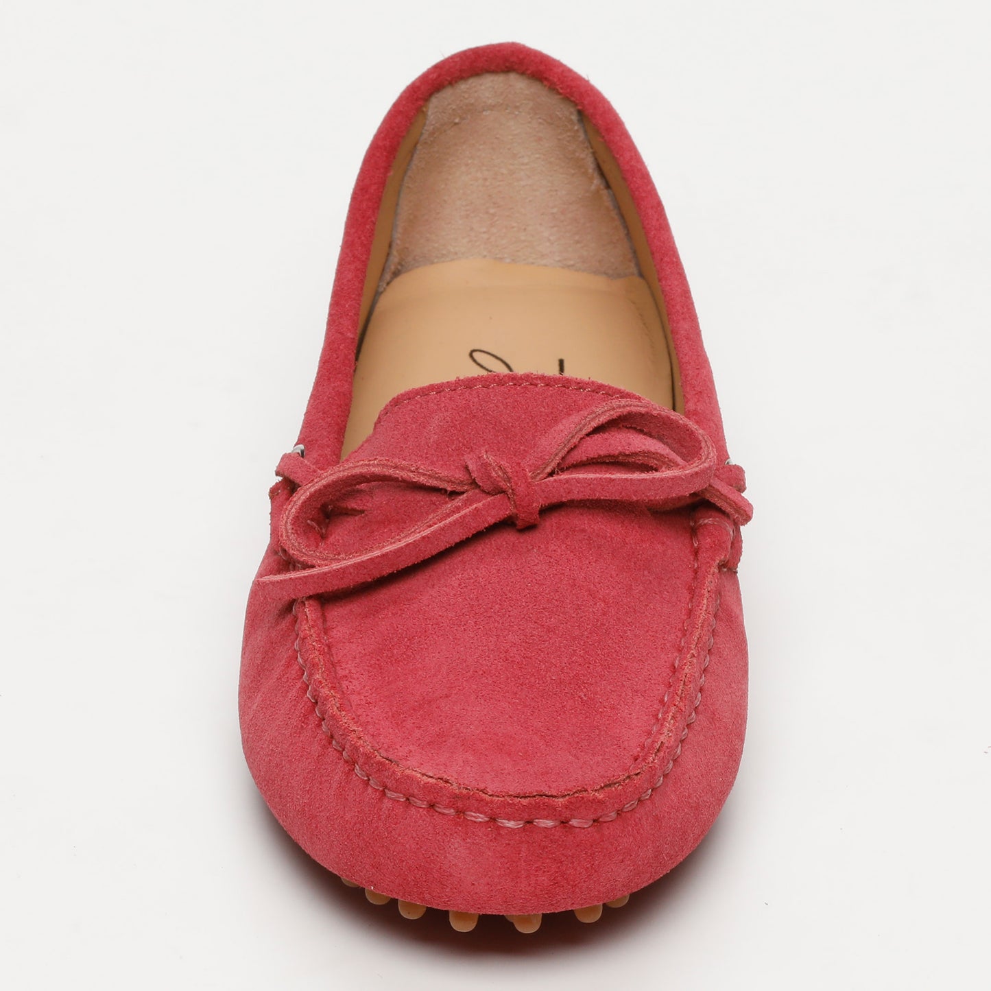 KATE mocassins à lacets magenta